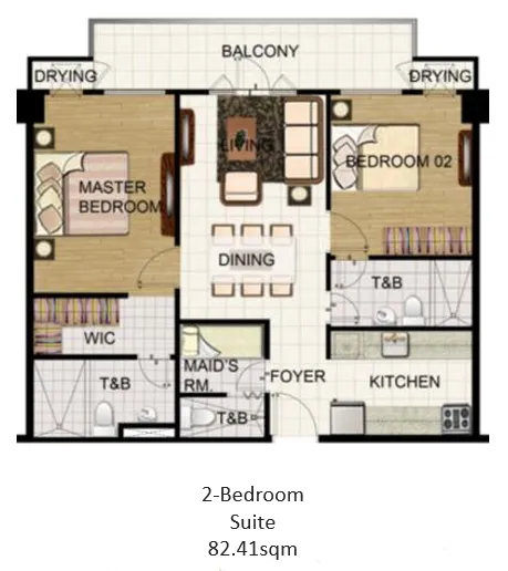 https://www.manilacondohub-smdc.com/images/properties/field/unit-layouts/37 - T8 FIELD - 2BR Suite (+82.41sqm).webp